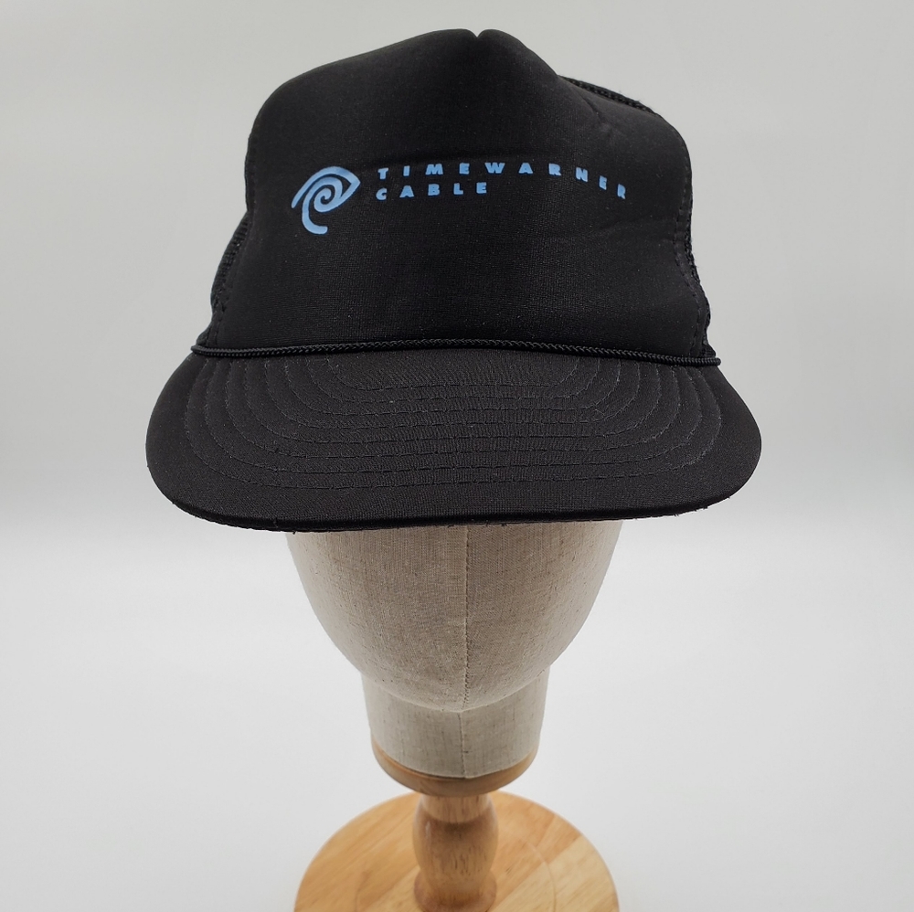 Time Warner Cable Vinatge Mesh Snap Back Trucker … - image 2
